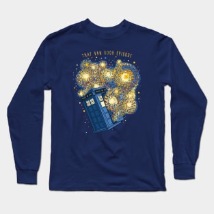 Travel Time Van Gogh Episode by Tobe Fonseca Long Sleeve T-Shirt